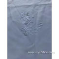 polyester fabric 3d emboss bamboo design for bedsheet